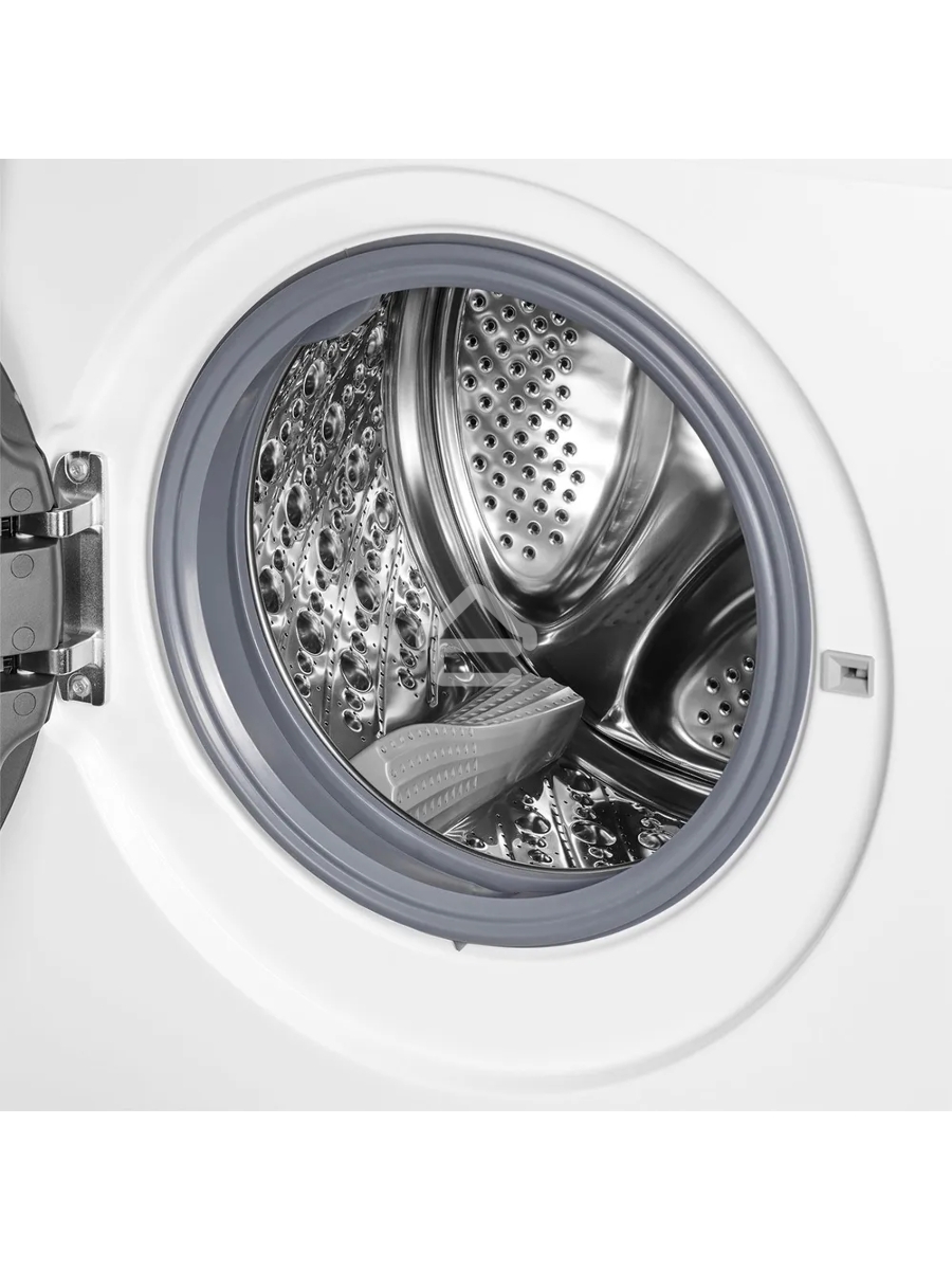 Стиральная машина Kuppersberg WM 610 W, High-Tech, загрузка 10.5 кг, 14 программ, 1400 об/мин. сенсорное/механическое управление, инверторный двигатель, функция пара, отложенный старт, самодиагностика, блокировка от детей, энергоэффективность А+++, цвет б