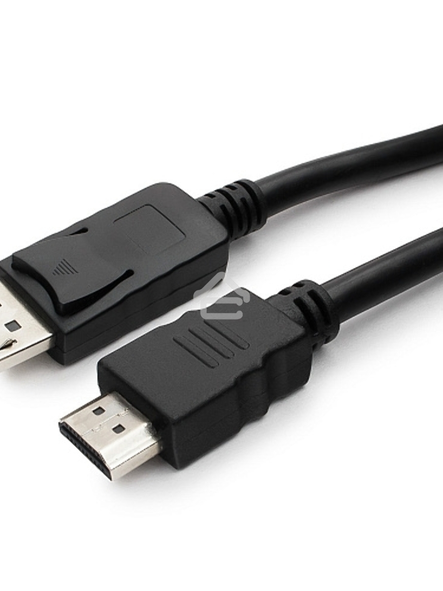 Кабель CablexpertDisplayPort->HDMI, 10м, 20M/19M, черный, экран, пакет