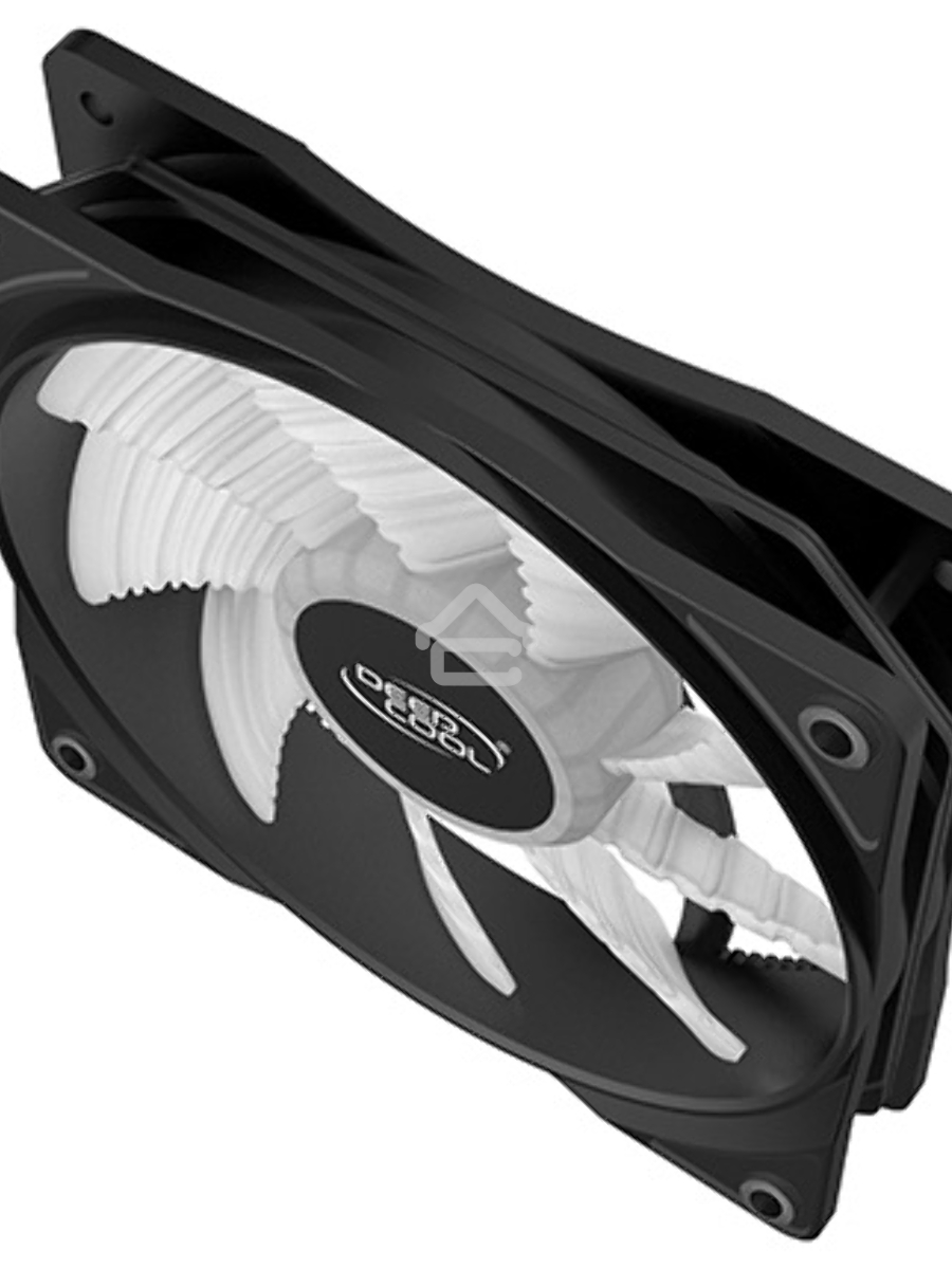 Вентилятор для корпуса DEEPCOOL RF120W черный, 120 мм, 1300 об/мин, 21.9 дБ, 3 pin