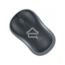 Мышь беспроводная Logitech M185 серый/черный, 1000 dpi, радиоканал, USB, кнопки - 3