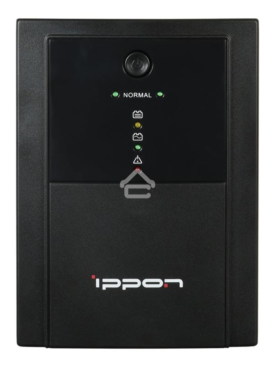 Источник бесперебойного питания Ippon Back Basic 1500 Euro 900Вт 1500ВА черный