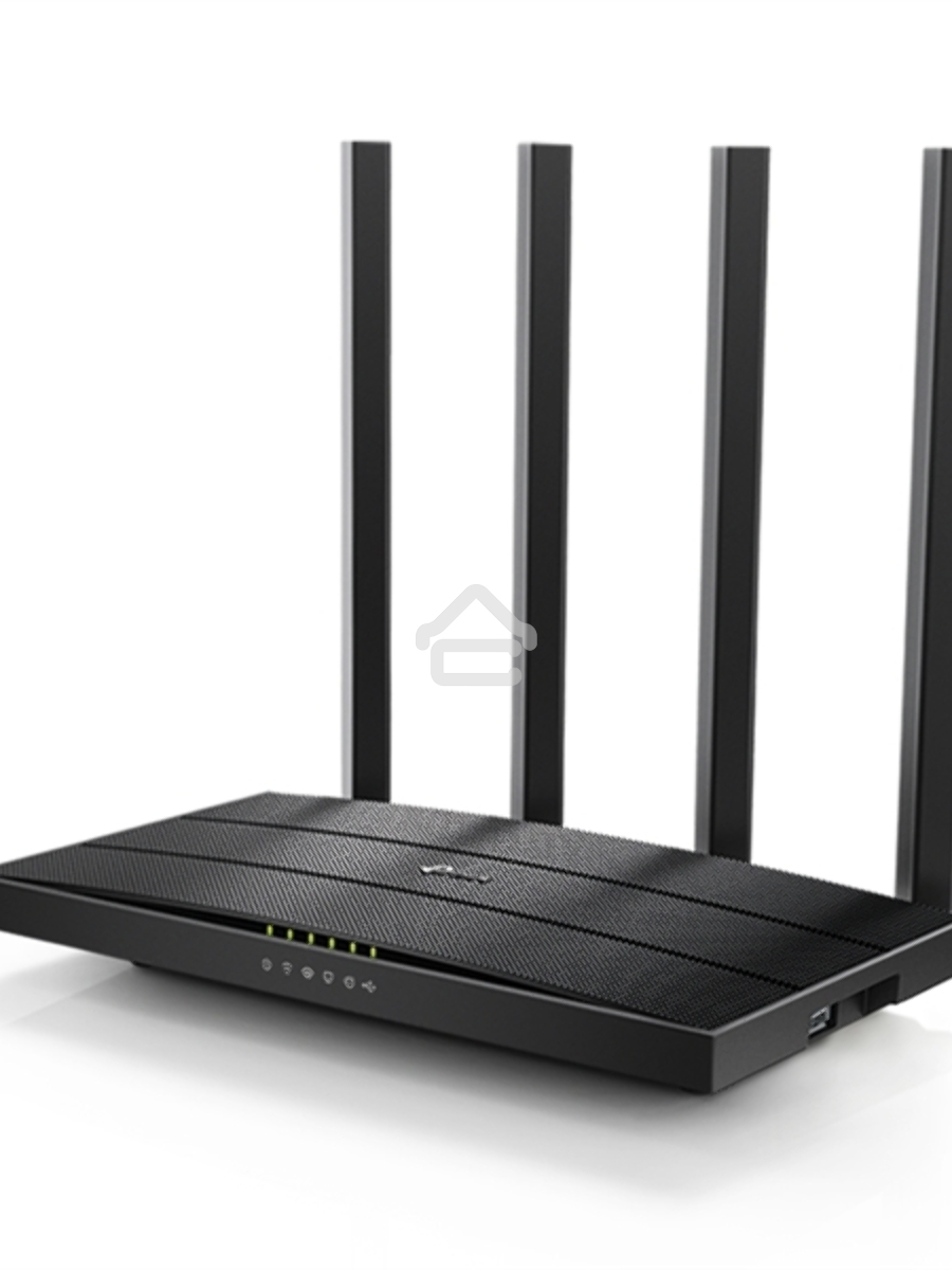 Роутер беспроводной TP-Link Archer C6U AC1200 10/100/1000BASE-TX/4G ready черный