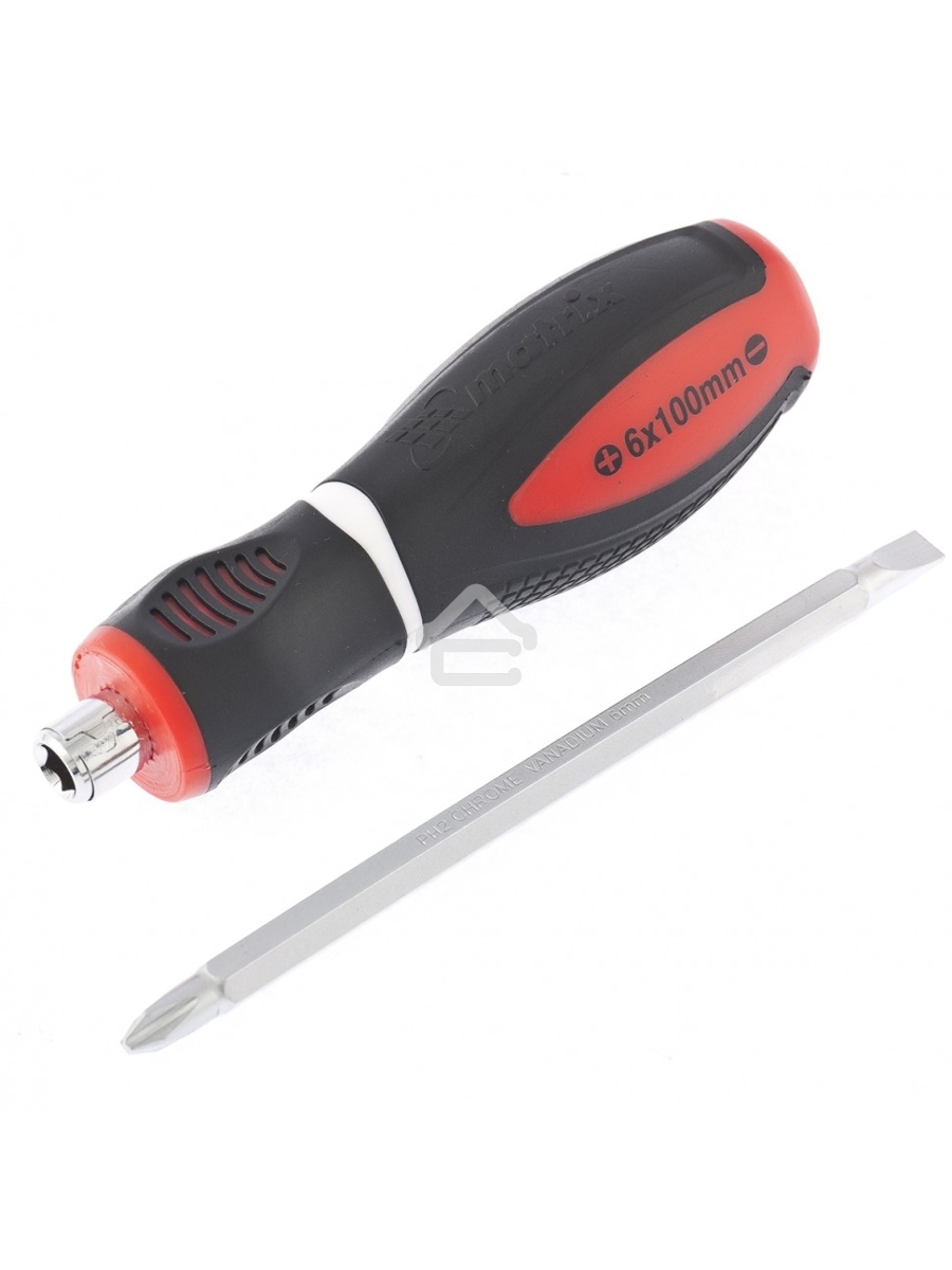 Отвертка комбинированная MATRIX, SL6,0 / Ph2, CrV, двухкомп. рукоятка MASTER 11580