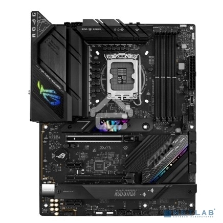 Материнская плата ASUS ROG STRIX B760-F GAMING WIFI, LGA 1700, Intel B760, 4xDDR5, 4xSATA, 3xM.2, 1xPCI-E 5.0 x16, 1xPCI-E 3.0 x4, 1xHDMI, 1xDP, 1x 2.5Gb LAN, 1xUSB-A 3.2 Gen 2, 6xUSB-A 3.2 Gen 1, 1xUSB-C 3.2 Gen 2x2, 5x3.5 мм, 7.1, Standard-ATX