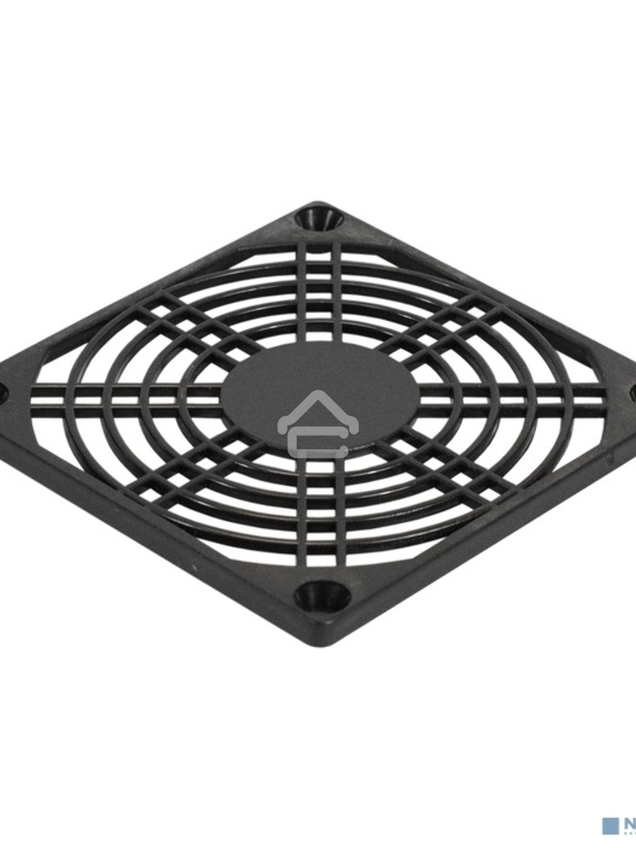 Решетка для вентилятора 80x80 ExeGate EG-080PSB (80x80 мм, пластиковая, квадратная, черная)