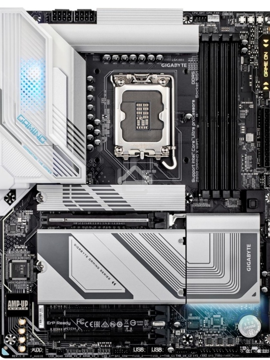 Материнская плата Gigabyte Z890 GAMING X WIFI7, LGA 1851, Intel Z890, 4xDDR5, 4xSATA, 4xM.2, 1xPCIe 5.0 x16, 2xPCIe 4.0 x4, 1xDP, 1xUSB-C, 1x 2.5Gb LAN, 3xUSB-A 3.2 Gen 1, 2xUSB-A 3.2 Gen 2, 4xUSB-A 2.0, 1xUSB4, 2x3.5 мм, 7.1, ATX