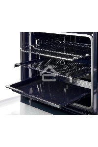 Электрический духовой шкаф Kuppersberg KSO 610 B 60 см, 80 л, High-Tech, 10 режимов, ПАР, Soft Close, телескопические направляющие, черный цвет