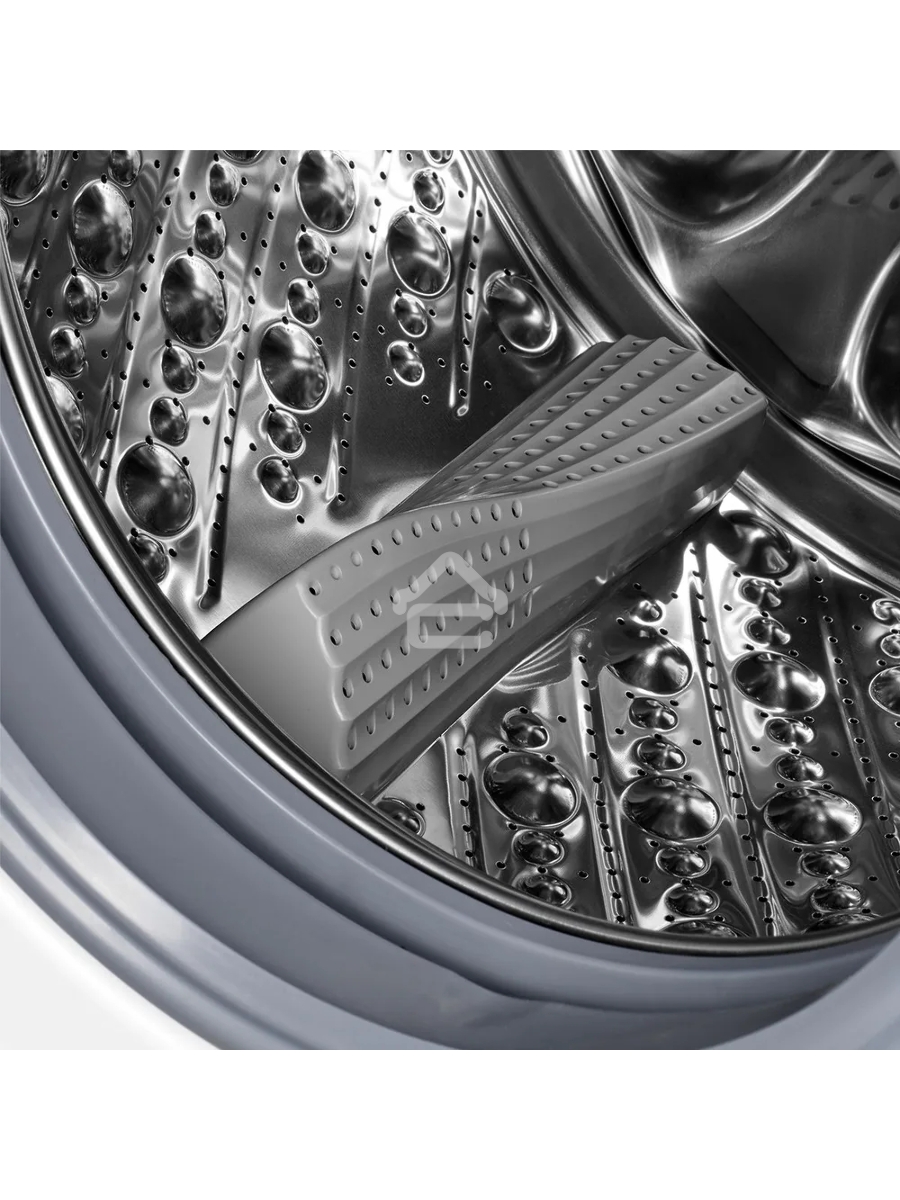 Стиральная машина Kuppersberg WM 610 W, High-Tech, загрузка 10.5 кг, 14 программ, 1400 об/мин. сенсорное/механическое управление, инверторный двигатель, функция пара, отложенный старт, самодиагностика, блокировка от детей, энергоэффективность А+++, цвет б