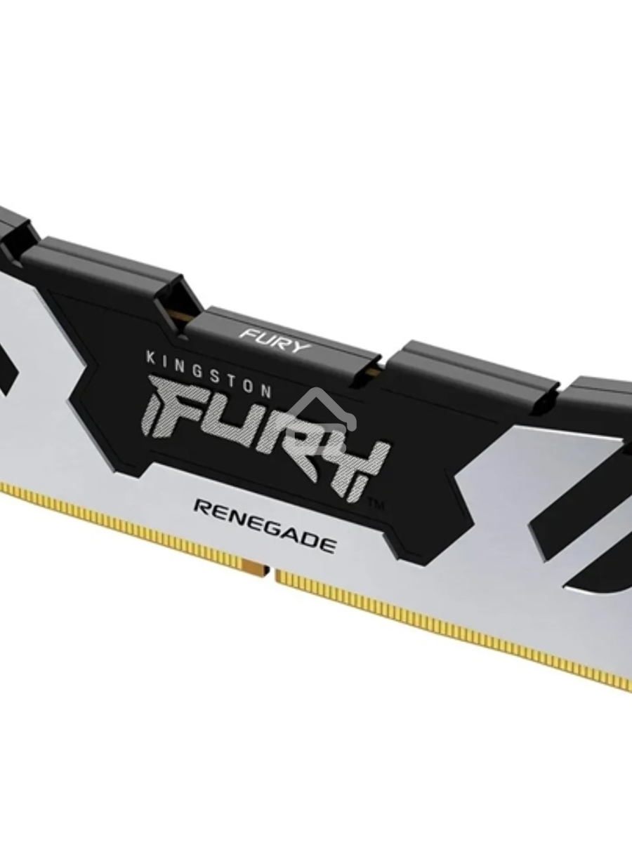 Оперативная память Kingston Fury Renegade Black, DDR5, 16GB, 7200MHz, CL38, DIMM, с радиатором, чёрный