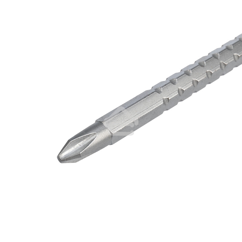 Отвертка реверсивная комбинированная Rexant двухсторонний стержень 120 мм (крестовая PH 2, шлицевая SL 6 мм), двухкомпонентная рукоятка