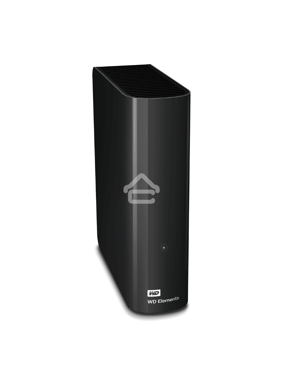 Накопитель на жестком магнитном диске Western Digital Внешний жёсткий диск WD Elements DesktopWDBWLG0100HBK-EESN 10ТБ 3,5