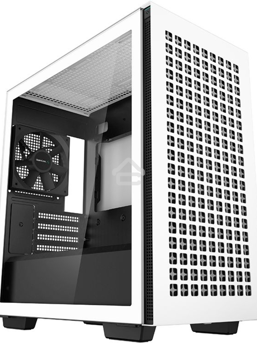 Компьютерный корпус Deepcool CH370 белый без БП mATX 1x120mm 1xUSB2.0 1xUSB3.0 audio bott PSU