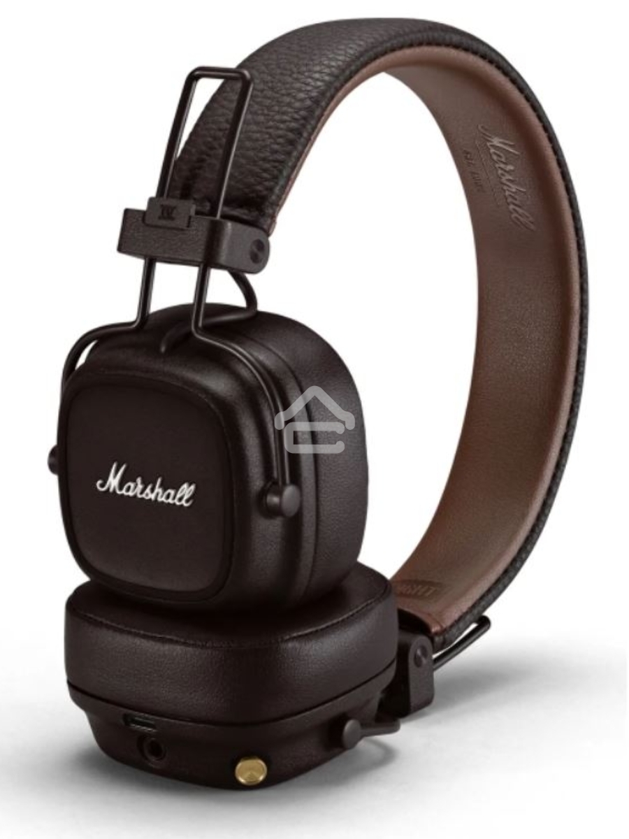 Наушники накладные беспроводные Marshall MAJOR IV коричневые