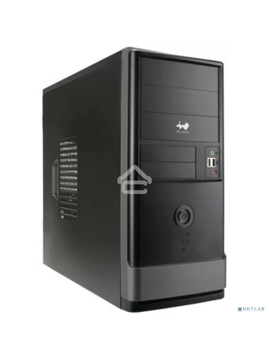 Компьютерный корпус EAR002BG [6151358] w/o psu, Mid Tower, Black, Ext:5.25