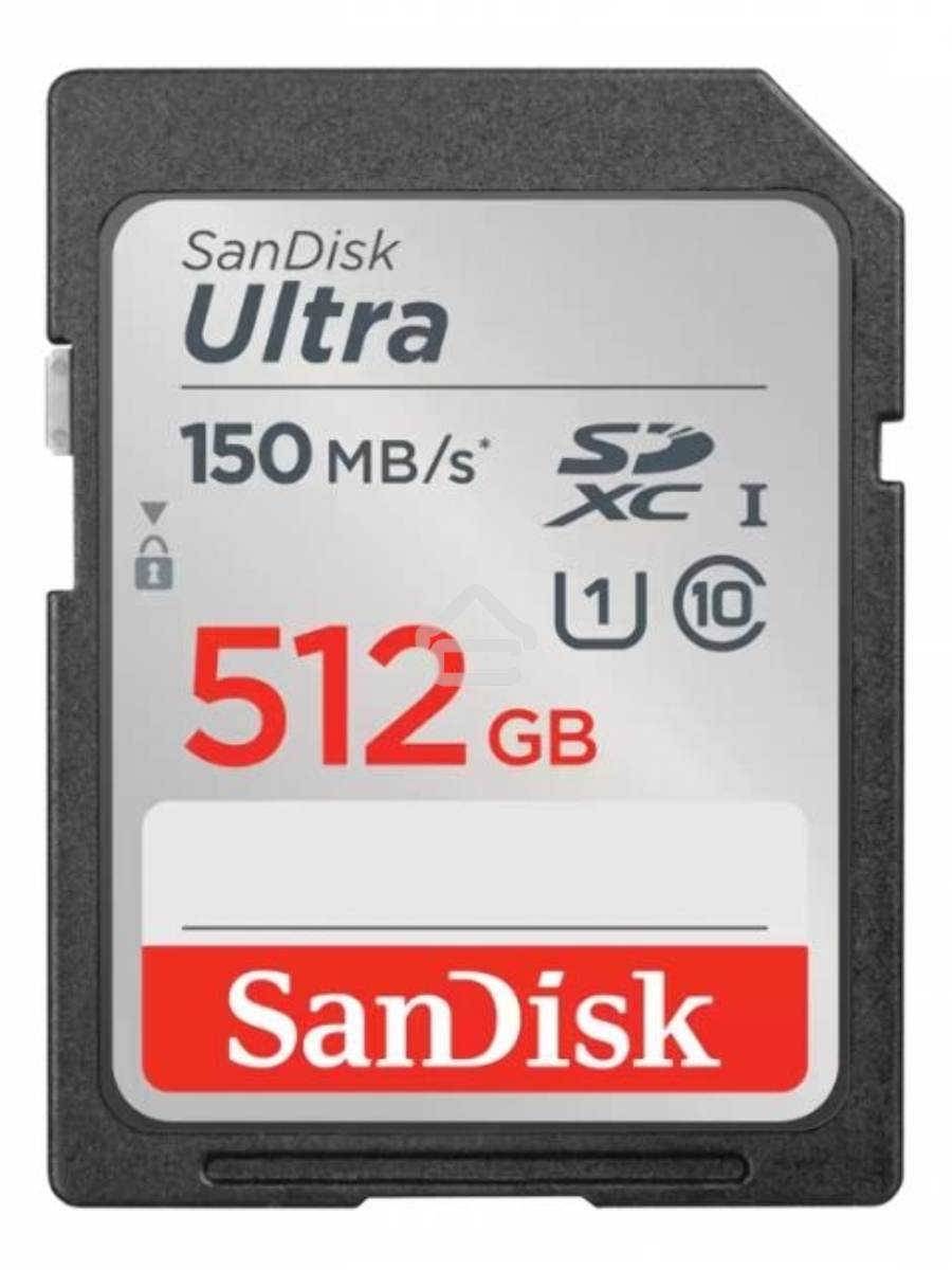 Карта памяти SANDISK SDXC 512GB UHS-I SDSDUNC-512G-GN6IN