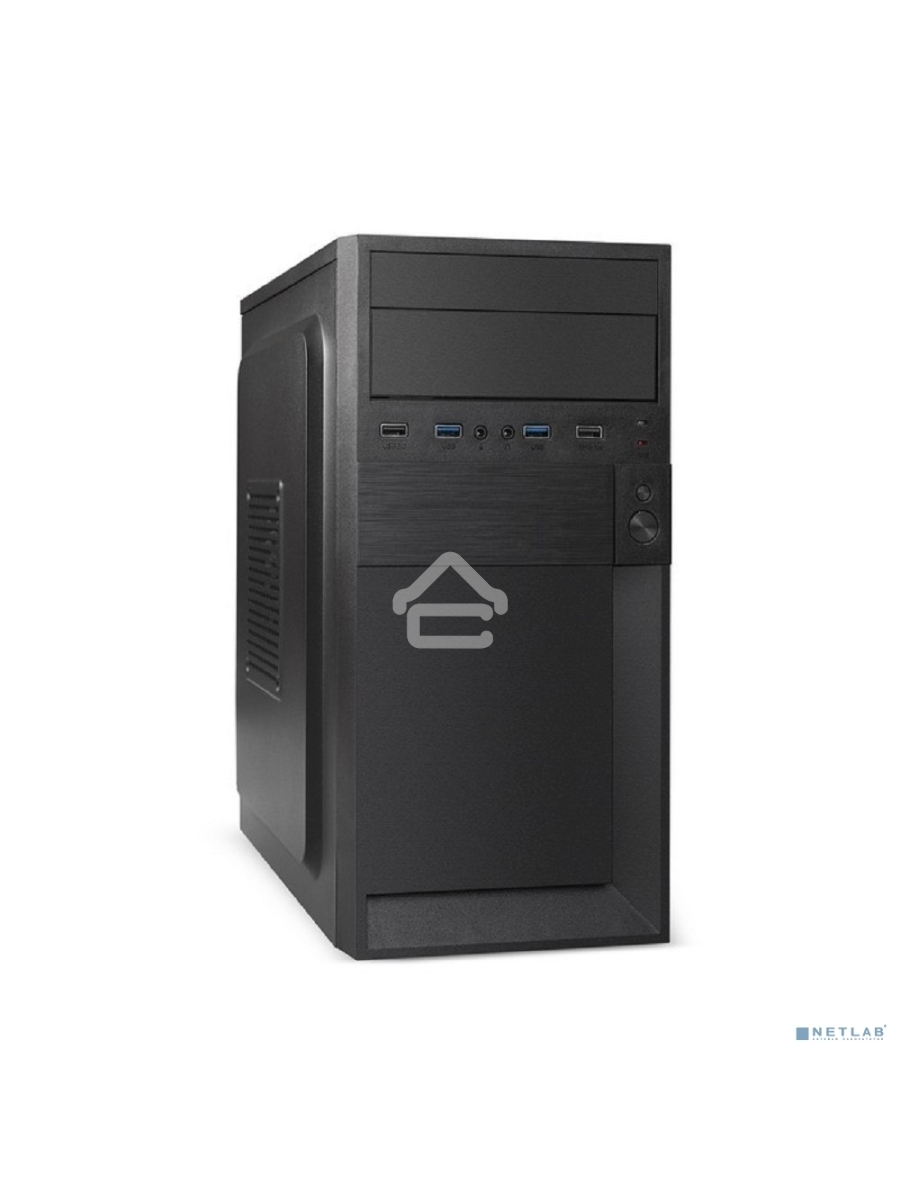 Корпус Minitower ExeGate EX291148RUS BAA-105U2-01-AA500 (mATX, БП AA500 с вент. 8см, 2*USB+2*USB3.0, аудио, черный)