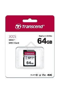 Флеш карта SD 64GB Transcend SDХC UHS-I U3
