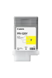 Картридж струйный Canon PFI-120 Y 2888C001 желтый (130мл) для Canon Canon imagePROGRAF TM-200/205