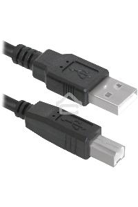 Кабель Defender USB04-06p.bag Кабель USB 2.0 для соед. 1.8м AM/BM, пакет