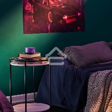 Умная колонка Яндекс Станция Лайт, 5Вт, с голосовым ассистентом Алиса, фиолетовый (YNDX-00025P)