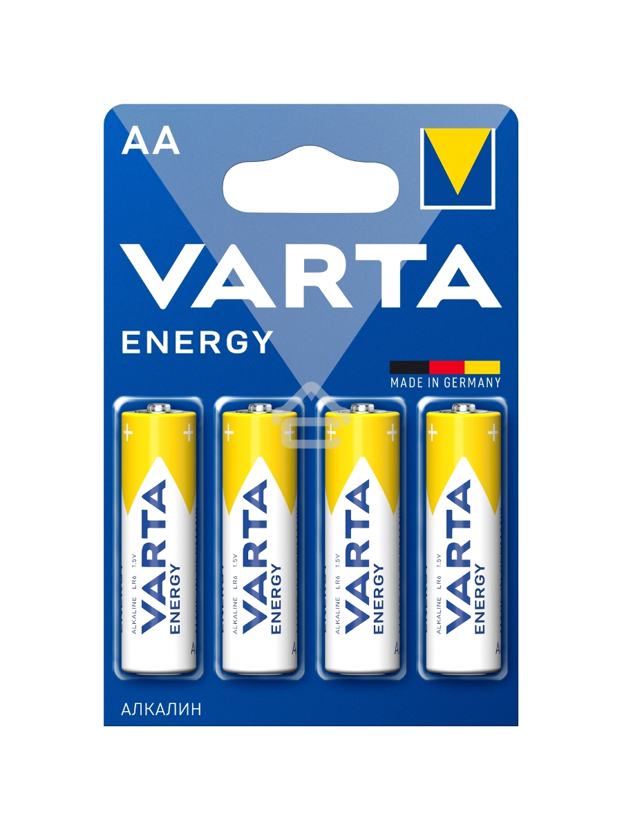 Батарейки VARTA ENERGY AA бл. 4 (рус.)