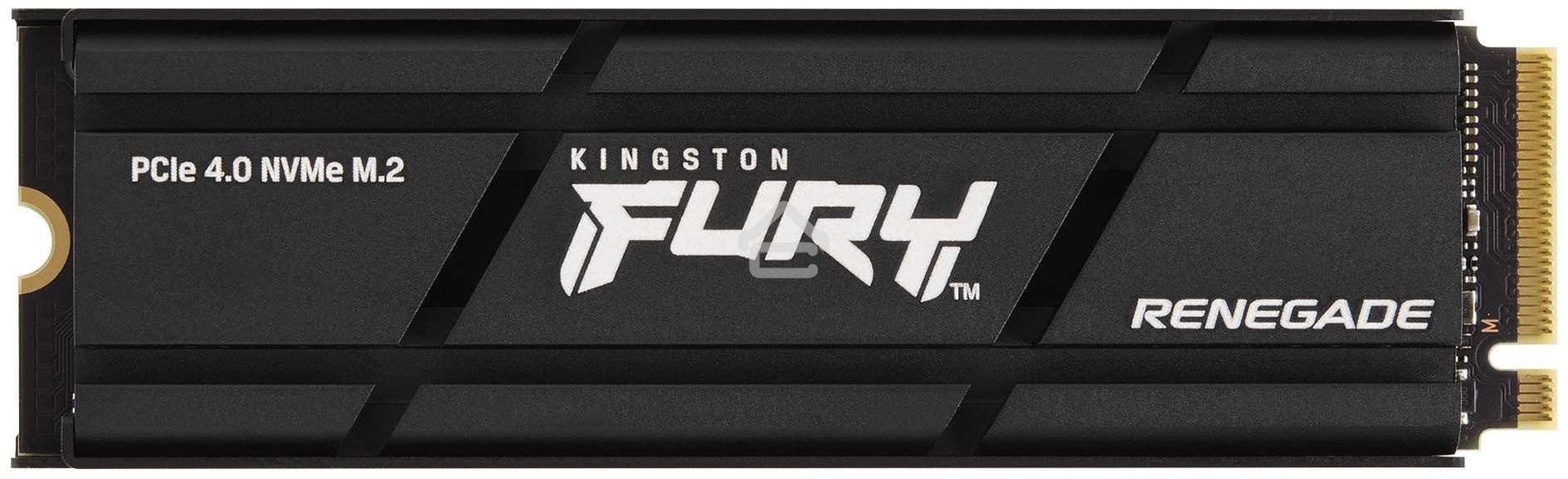 Накопитель SSD Kingston Fury Renegade, 4Tb, PCIe 4.0 x4, M.2 2280, NVMe, R/W 7300/7000, с радиатором