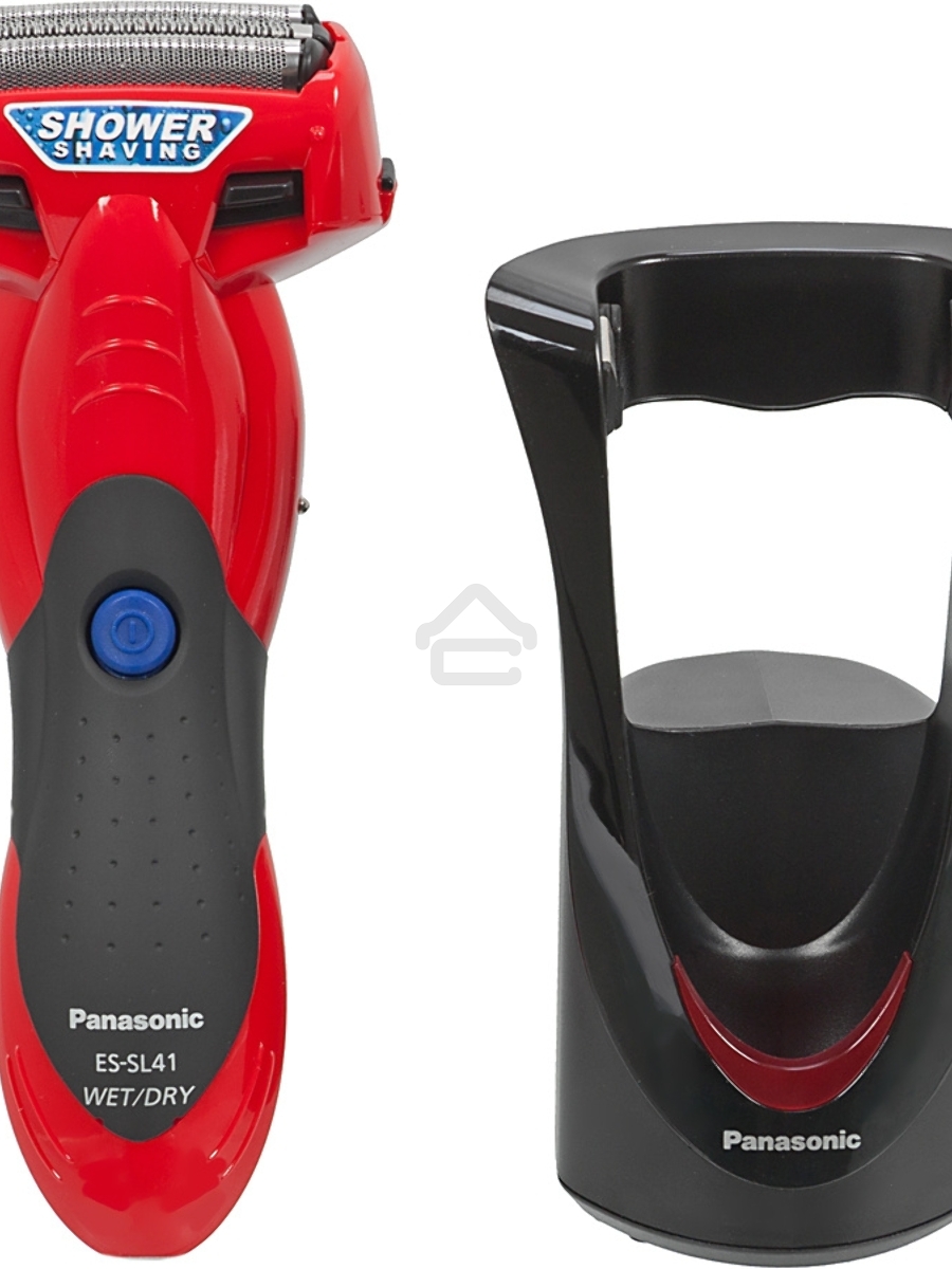 Бритва сетчатая Panasonic ES-SL41R520 реж.эл.:3 питан.:аккум. красный/черный