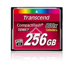 Флеш карта CF 256GB Transcend, 800X