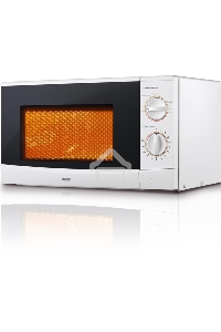 Микроволновая печь Mystery MMW-2012 белый, 20 л, 800 Вт, переключатели - поворотный механизм