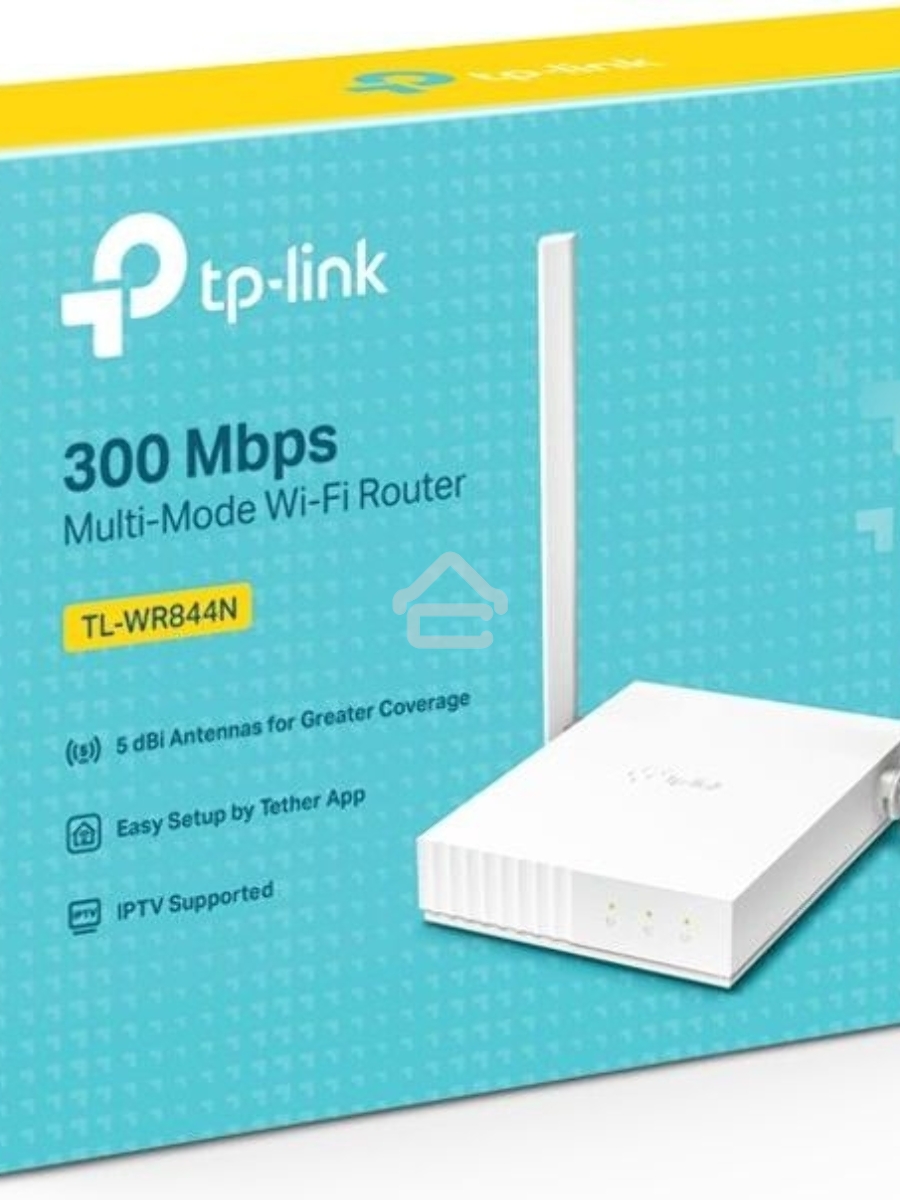 Роутер беспроводной TP-Link TL-WR844N N300 10/100BASE-TX белый