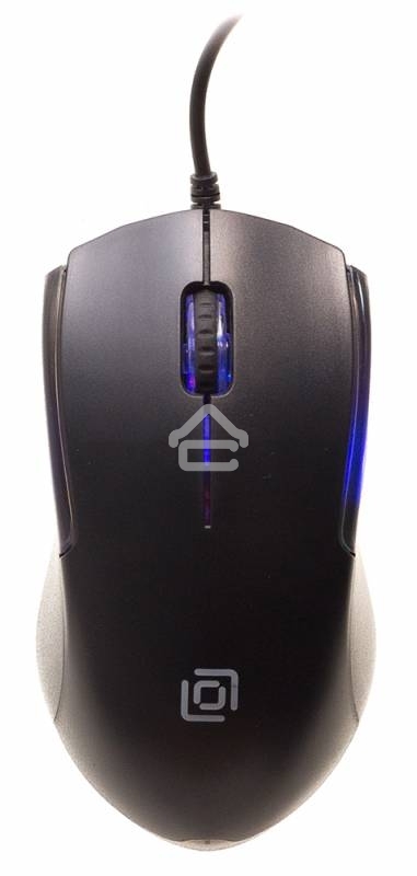 Мышь проводная Oklick 245M черный, 1000 dpi, USB, кнопки - 3