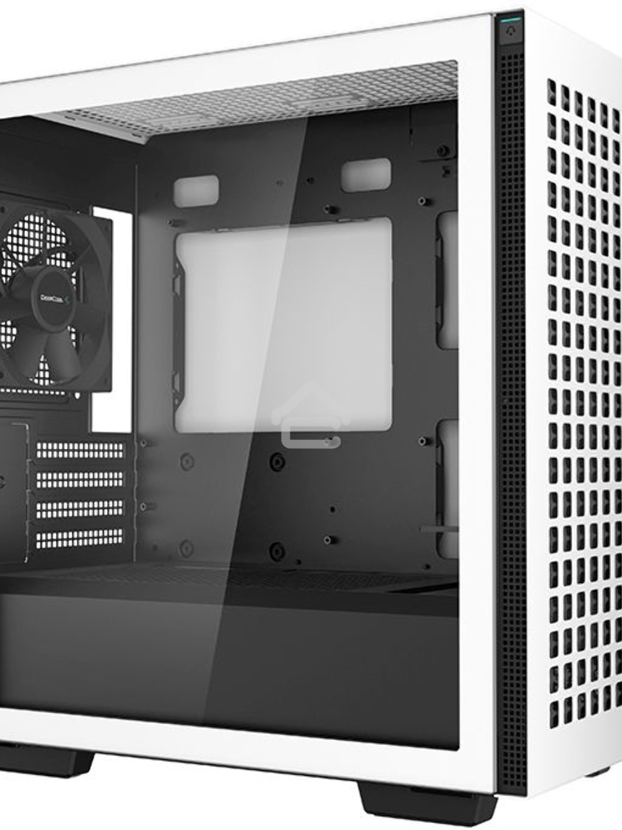 Компьютерный корпус Deepcool CH370 белый без БП mATX 1x120mm 1xUSB2.0 1xUSB3.0 audio bott PSU