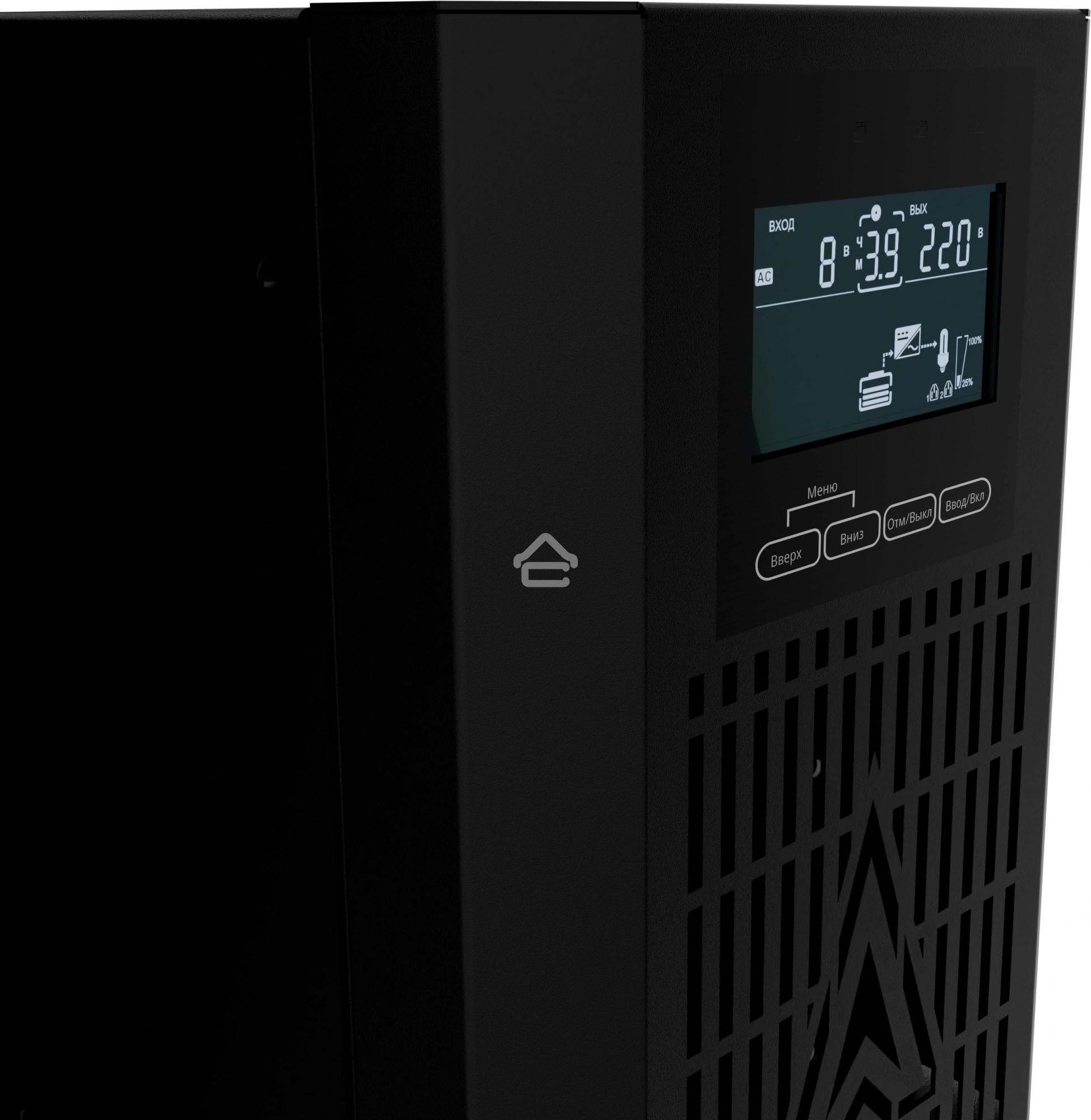 Источник бесперебойного питания Импульс ФОРА Н 1000 1000Вт 1000ВА черный