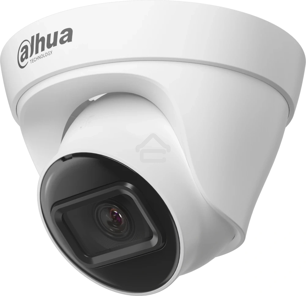Уличная турельная IP-видеокамера DAHUA DH-IPC-HDW1431T1P-0360B-S6 4Мп, 1/2.9” CMOS, объектив 3.6мм, ИК-подсветка до 30м, IP67, корпус: металл, пластик