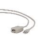 Кабель Gembird UAE016 USB 2.0 кабель удлинительный !!!Активный!!! 4.8м AM/AF