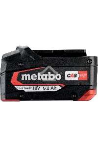 Батарея аккумуляторная Metabo 625028000 18В 5.2Ач Li-Ion