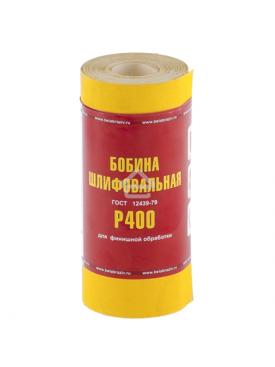 Шкурка Россия на бумажной основе,LP41C,зерн.Р400,мини-рулон 75637