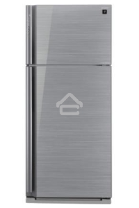 Холодильник Sharp SJ-XP59PGSL серебристый двухкамерный 430/148 л морозилка сверху