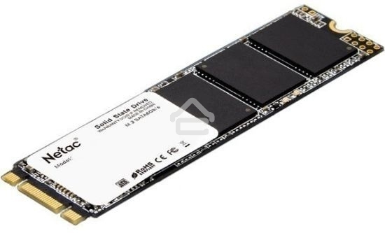 Накопитель SSD Netac N535N, 128Gb, M.2 2280, SATA-III, R/W 510/440