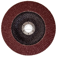 Круг лепестковый торцевой КЛТ-1, зернистость Р80(16Н), 150 х 22,2 мм, (БАЗ) Россия