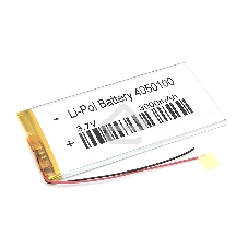 Аккумулятор Li-Pol (батарея) 4*50*100мм 2pin 3.7V/3000mAh
