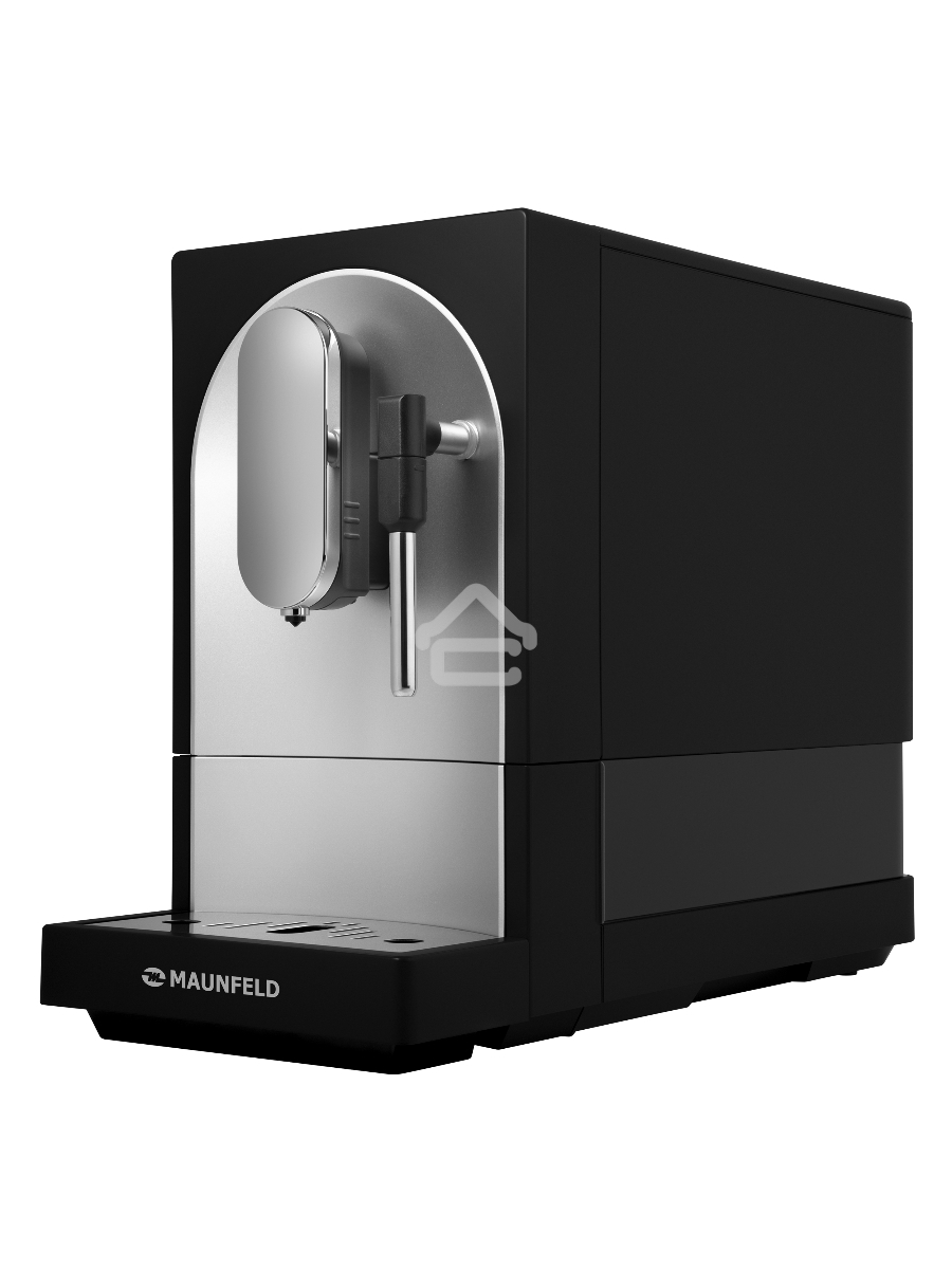 Кофемашина автоматическая Maunfeld MF-A7021BK черный, исп. кофе - зерновой, 1,1 л, 1470 Вт, 19 бар