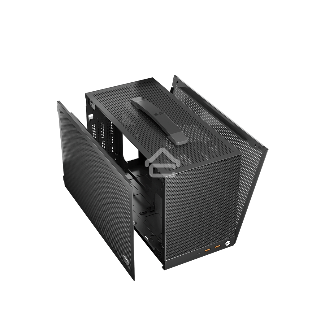 Компьютерный корпус PCCooler CASE K101 MESH GY 3F