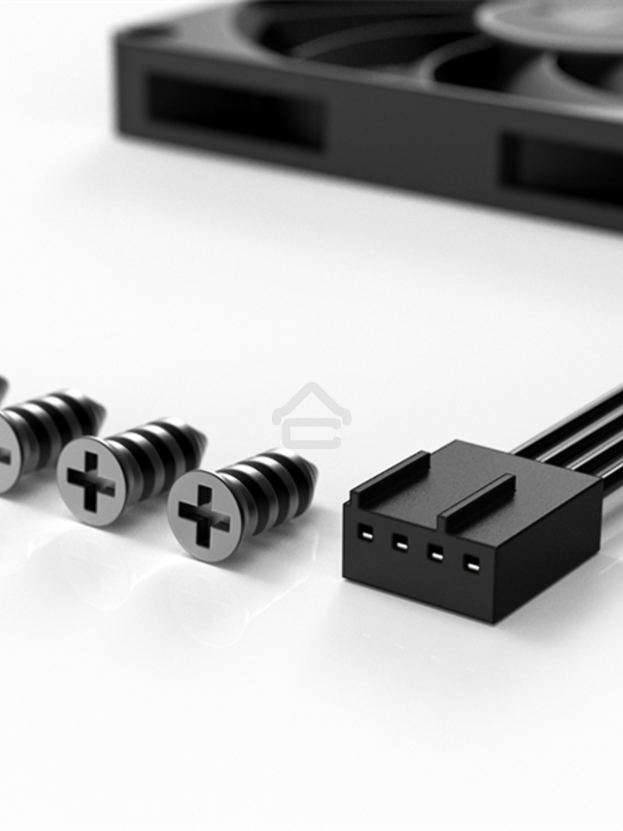 Вентилятор для корпуса ID-COOLING NO-8010-PWM черный 80мм 3000rpm 27.8db 4-pin