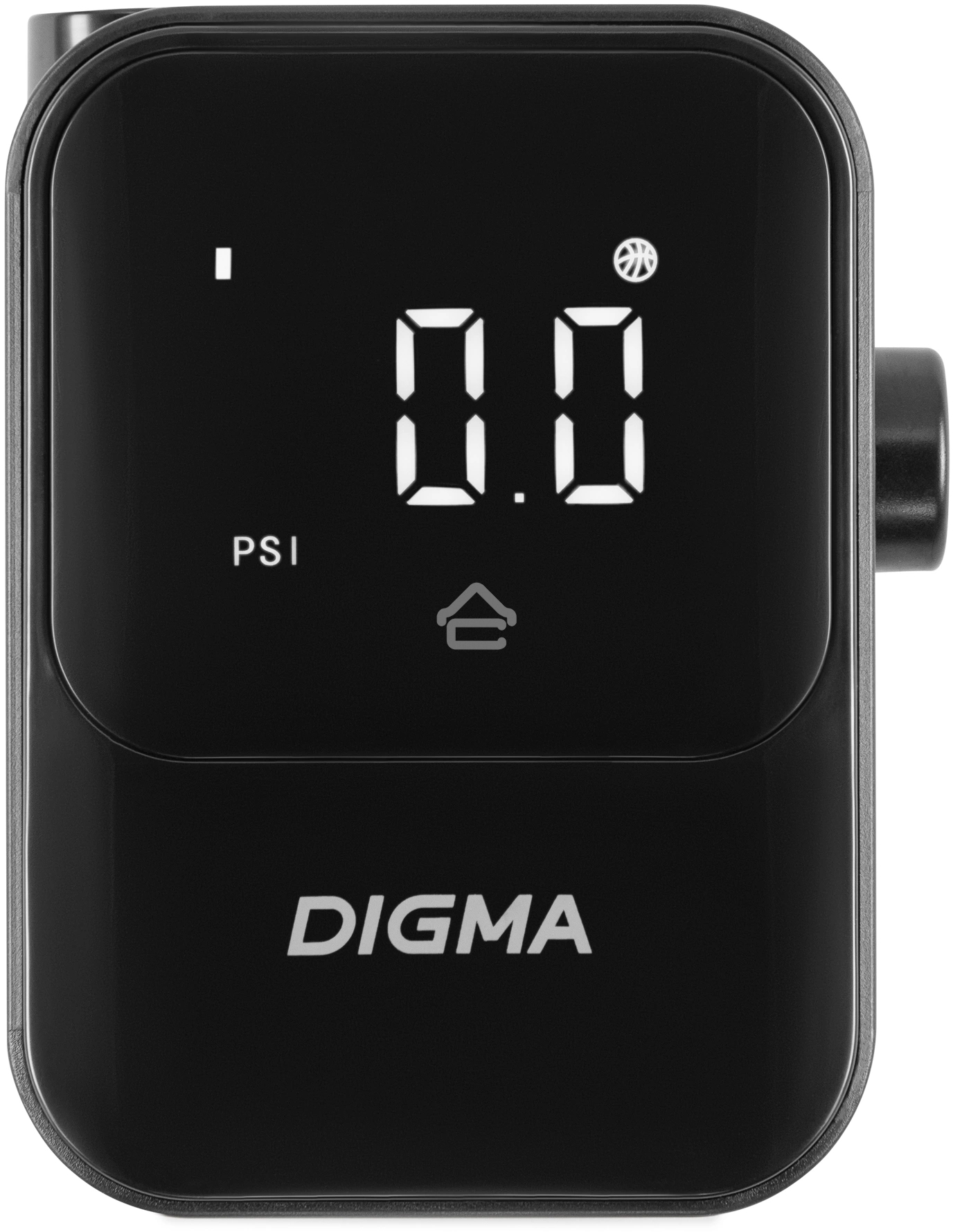 Автомобильный компрессор Digma QBK-120B черный, шланг 0.2м