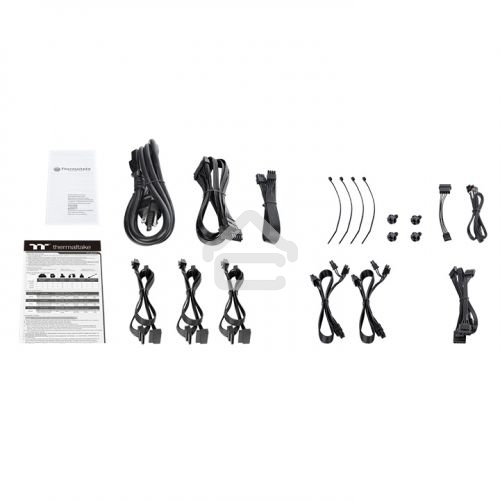 Блок питания Thermaltake Toughpower GF1 ARGb RTL (PS-TPD-0650F3FAGE-1), 650Вт, 80 PLUS Gold, 140мм, модульный, черный