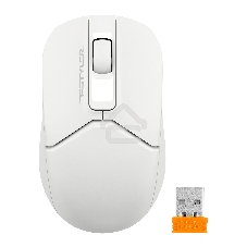 Мышь беспроводная A4Tech Fstyler FG12 белый, 1200 dpi, радиоканал, USB, кнопки - 3
