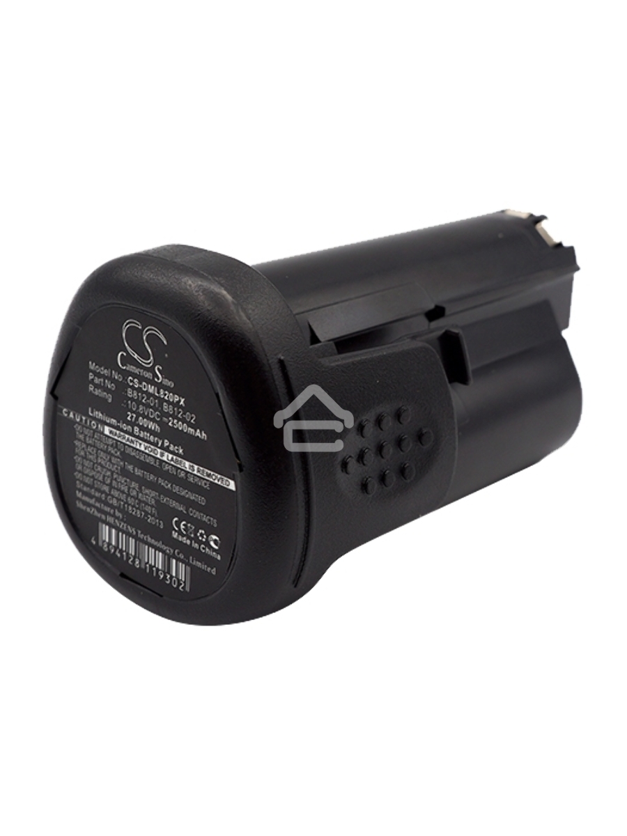 Аккумулятор CameronSino CS-DML820PX для DREMEL 8200, 8220, 8300 10.8V 2500mAh / 27.00Wh Li-ion