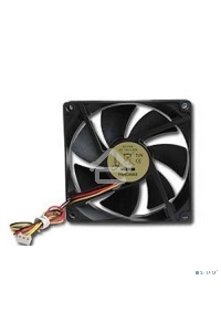Вентилятор для корпуса Gembird FANCASE2/BALL черный, 90 мм, 2500 об/мин, 26 дБ, 3 pin