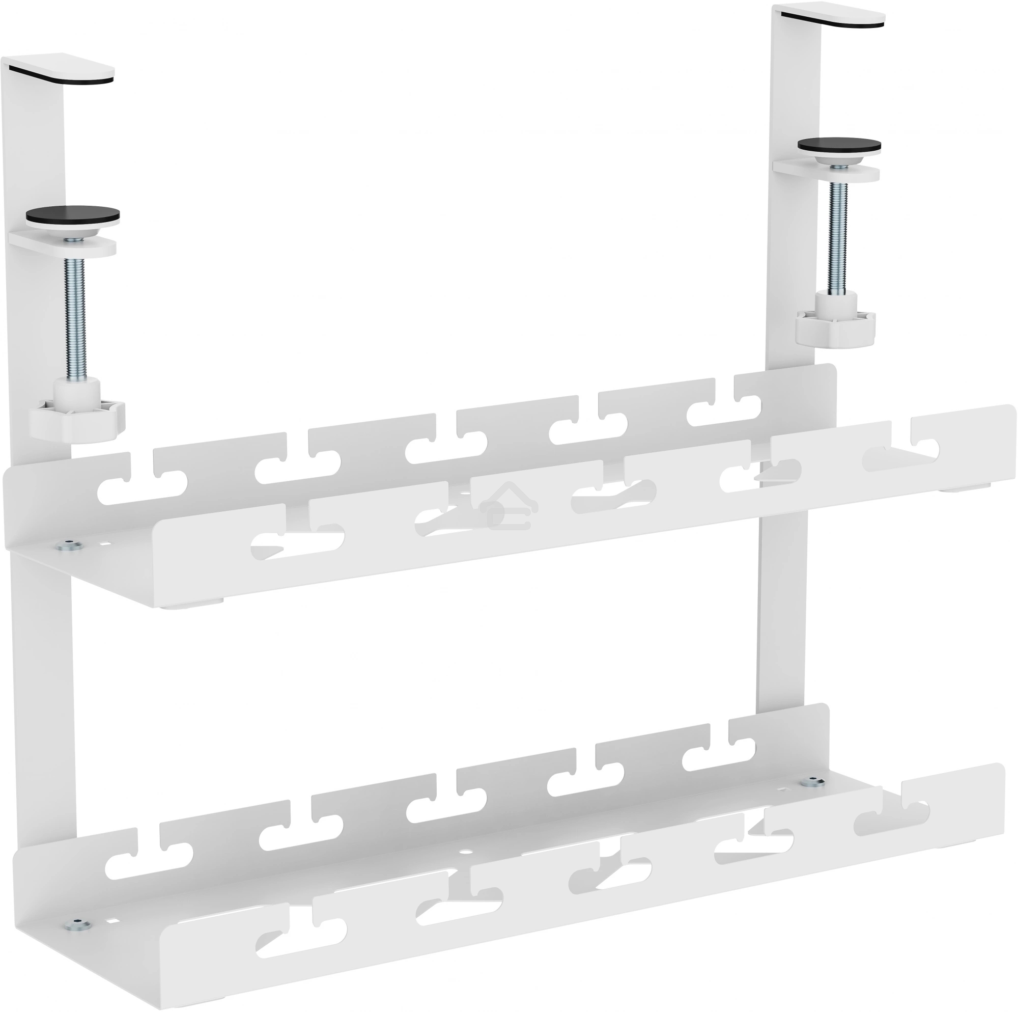 Кабель-канал Cactus CS-CM-400-2WT для столов 40x13.4x34.2 см белый